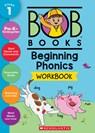 Bob Books - Beginning Phonics Workbook Phonics, Writing Practice, Ages 4 and Up, Kindergarten, First Grade (Stage 1: Starting to Read) - Scholastic - 9781546169772