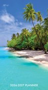Paradise 2-Year 2026-27 3.5 X 6.5 Monthly Pocket Planner - Willow Creek Press - 9781549256608