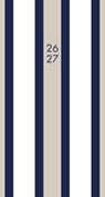 Pinstripe 2-Year 2026-27 3.5 X 6.5 Monthly Pocket Planner -  - 9781549256615