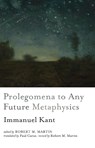 Prolegomena to Any Future Metaphysics - Immanuel Kant - 9781554817054