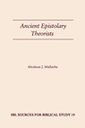 Ancient Epistolary Theorists -  - 9781555401368