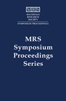 Amorphous Insulating Thin Films: Volume 284 - RODERICK A. B. DEVINE ; JERZY (IBM T J WATSON RESEARCH CENTER,  New York) Kanicki ; Masakiyo (Tokyo Institute of Technology) Matsumura ; William L. Warren - 9781558991798