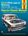 Ford Full-Size Pickups and Bronco, 1980-1996 - Haynes Publishing - 9781563922138