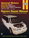 General Motors covering Chevrolet Venture, Oldsmobile Silhouette, Pontiac Trans Sport & Montana (1997-2005) Haynes Repair Manual (USA) - Haynes Publishing - 9781563926365