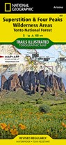 Maps, N: Superstition & Four Peaks Wilderness Areas, Tonto - MAPS,  National Geographic - 9781566954853