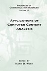 Applications of Computer Content Analysis - Mark D. West - 9781567505054
