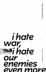 i hate war but i hate our enemies even more - Heath Schultz ; Becky Nasadowski - 9781570273605