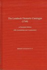 The Lambach Thematic Catalog (1768) - SHERMAN,  Charles H. - 9781576470022