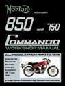 Norton 850 and 750 Commando Workshop Manual All Models from 1970 to 1975 (Part Number 06-5146) - Floyd Clymer - 9781588502438