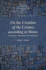 On the Creation of the Cosmos According to Moses - David Runia - 9781589831605