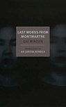 Last Words from Montmartre - Qiu Miaojin - 9781590177259