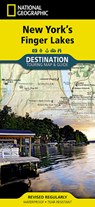 New York's Finger Lakes Map -  - 9781597755153