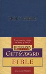 KJV Gift and Award Bible - Blue - Hendrickson Publishers - 9781598560237