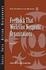 Feedback That Works for Nonprofit Organizations - Shera Clark - 9781604911725
