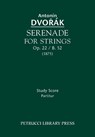 Serenade for Strings, Op.22 / B.52 - Antonin Dvorak - 9781608740789