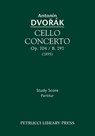 Cello Concerto, Op.104 / B.191 - DVORAK,  Antonin - 9781608741069