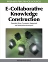 E-Collaborative Knowledge Construction - ERTL,  Bernhard - 9781615207299