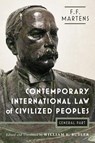 Contemporary International Law of Civilized People - Fedor Fedorovich Martens - 9781616196608