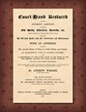 Court-Hand Restored [1879] - Andrew Wright - 9781616196899