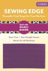 Sewing Edge - Reusable Vinyl Stops for Your Machine: 5 Strips -  - 9781617452994