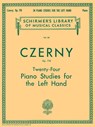 24 Studies for the Left Hand, Op. 718: Schirmer Library of Classics Volume 60 Piano Technique -  - 9781617741005