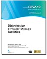 C652-19 Disinfection of Water Storage Facilities - American Water Works Association - 9781625763730