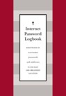 Internet Password Logbook (Red Leatherette) - Editors of Rock Point - 9781631065668