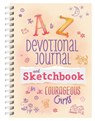 A to Z Devotional Journal and Sketchbook for Courageous Girls - Kelly McIntosh - 9781636091167