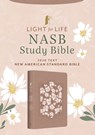 Light for Life NASB Study Bible (Blush Bouquet) - Barbour Bibles - 9781636098722
