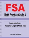 FSA Math Practice Grade 3: Complete Content Review Plus 2 Full-length FSA Math Tests - Michael Smith - 9781636200064