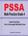 PSSA Math Practice Grade 4: Complete Content Review Plus 2 Full-length PSSA Math Tests - Michael Smith - 9781636200149