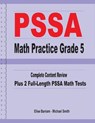 PSSA Math Practice Grade 5: Complete Content Review Plus 2 Full-length PSSA Math Tests - Michael Smith - 9781636200200