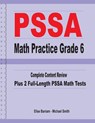 PSSA Math Practice Grade 6: Complete Content Review Plus 2 Full-length PSSA Math Tests - Michael Smith - 9781636200286