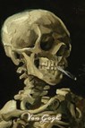 Skeleton of a Skull with a Cigarette Van Gogh Note Book - Sketchlogue - 9781636573373