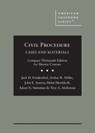 Civil Procedure - Jack H. Friedenthal ; Arthur R. Miller ; John E. Sexton ; Helen Hershkoff ; Troy A. McKenzie ; Adam N. Steinman - 9781636598529