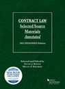 Contract Law, Selected Source Materials Annotated, 2022 Expanded Edition - Steven J. Burton ; Melvin A. Eisenberg - 9781636599069