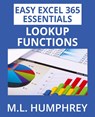 Excel 365 LOOKUP Functions - M. L. Humphrey - 9781637440957