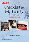 ABA/AARP Checklist for My Family - Sally Balch Hurme - 9781639050154
