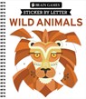 Brain Games - Sticker by Letter: Wild Animals - Publications International Ltd - 9781639387694