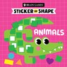 Brain Games - Sticker by Shape: Animals (for Kids Ages 3-6) - Publications International Ltd - 9781639389193