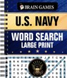 Brain Games - U.S. Navy Word Search - Large Print - Publications International Ltd - 9781639389254