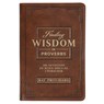 Devotional Finding Wisdom in Proverbs Faux Leather - Christian Art Gifts - 9781639527649