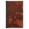 KJV Bible Giant Print Faux Leather Hardcover Brown Trust Tree - Christian Art Gifts - 9781639529841