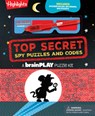 Brainplay Top Secret Spy Puzzles and Codes: Puzzle Book Packed with Brain Teasers and Hidden Pictures Challenges for Kids 7 and Up - Highlights - 9781639622917