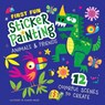 First Fun: Sticker Painting Animals & Friends - Edward Miller - 9781641243308