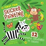First Fun Sticker Painting: Wild Animals - Edward Miller - 9781641243513