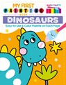 My First Painting Book: Dinosaurs: Easy-To-Use 6-Color Palette on Each Page - Clorophyl Editions - 9781641243568
