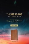 MESSAGE DEVO BIBLE LP (LEATHER - Eugene H. Peterson - 9781641582490