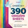 Ombre Sky 390 Origami Sheets - Jennifer Sampou - 9781644036358