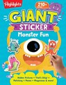 Giant Sticker Monster Fun: Hours of Giant Sticker Fun for Young Puzzlers 3 and Up, Halloween Mazes, Puzzles and Activities in This 64-Page Monster Boo - Highlights - 9781644728956